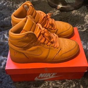 Jordan 1 Retro High Gatorade Orange Peel gs 6.5Y